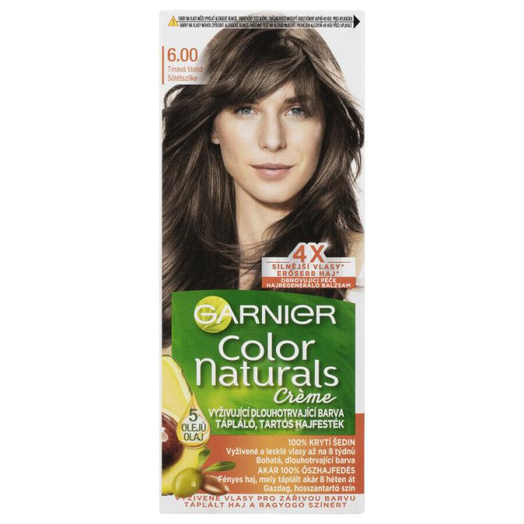 Garnier Color Naturals Créme Boja za kosu za žene 40 ml Nijansa 6,00 Natural Medium Blonde