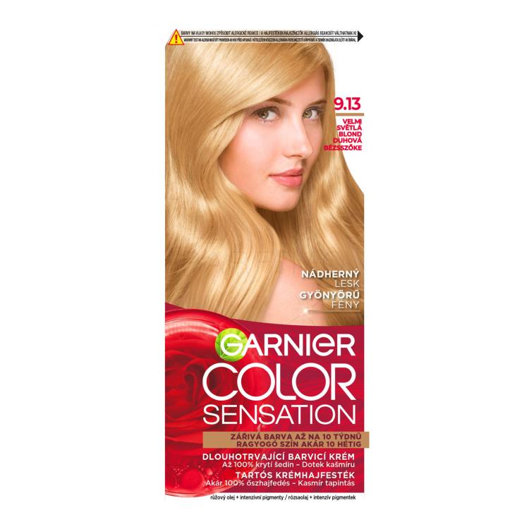 Garnier Color Sensation Boja za kosu za žene 40 ml Nijansa 9,13 Cristal Beige Blond