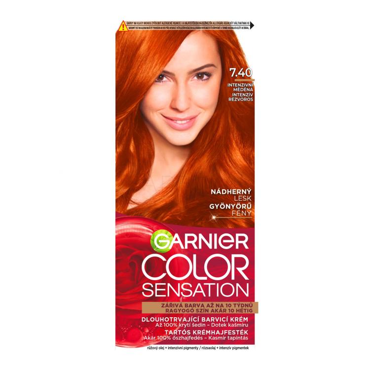 Garnier Color Sensation Boja za kosu za žene 40 ml Nijansa 7,40 Intense Amber