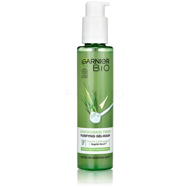 Garnier Bio Lemongrass Fresh Gel za čišćenje lica za žene 150 ml