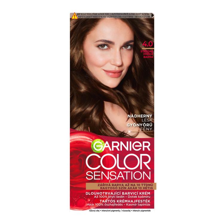 Garnier Color Sensation Boja za kosu za žene 40 ml Nijansa 4,0 Deep Brown