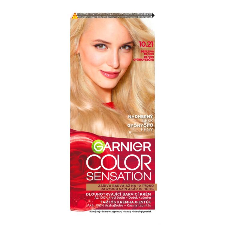 Garnier Color Sensation Boja za kosu za žene 40 ml Nijansa 10,21 Pearl Blond