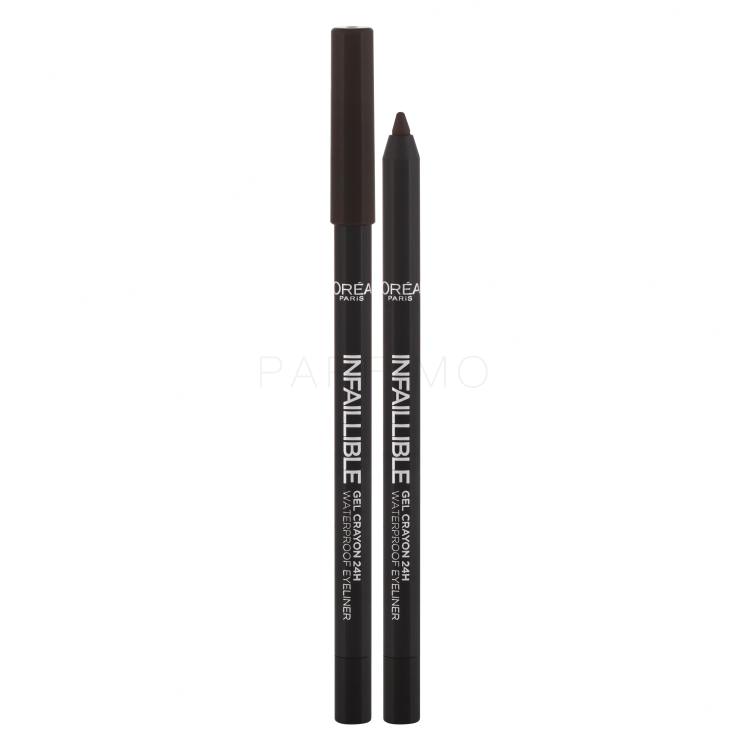 L&#039;Oréal Paris Infaillible Gel Crayon Waterproof Eyeliner Olovka za oči za žene 1,2 g Nijansa 003 Browny Crush