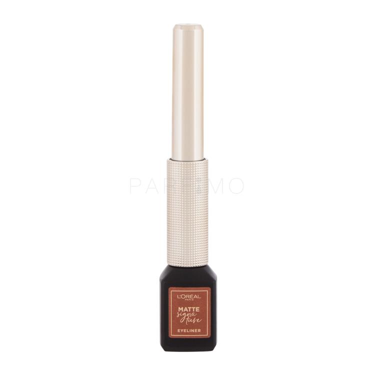 L'Oréal Paris Matte Signature Tuš za oči za žene 3 ml Nijansa 07 Copper Signature