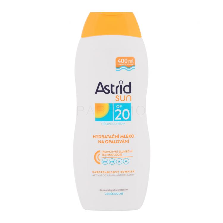 Astrid Sun Moisturizing Suncare Milk SPF20 Proizvod za zaštitu od sunca za tijelo 400 ml