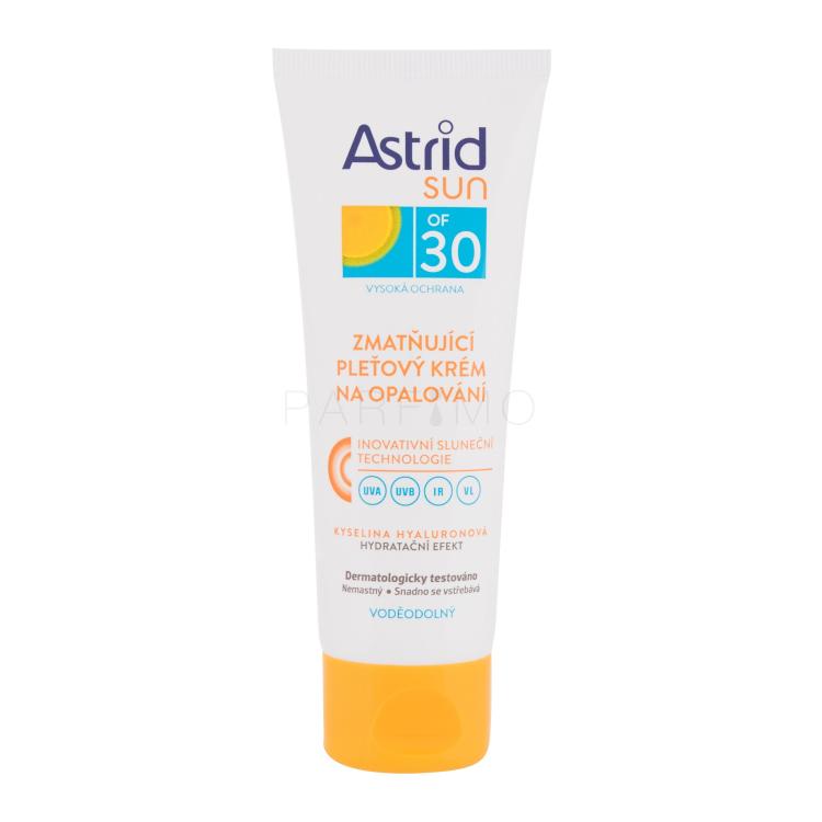 Astrid Sun Moisturizing Face Cream SPF30 Proizvod za zaštitu lica od sunca 75 ml
