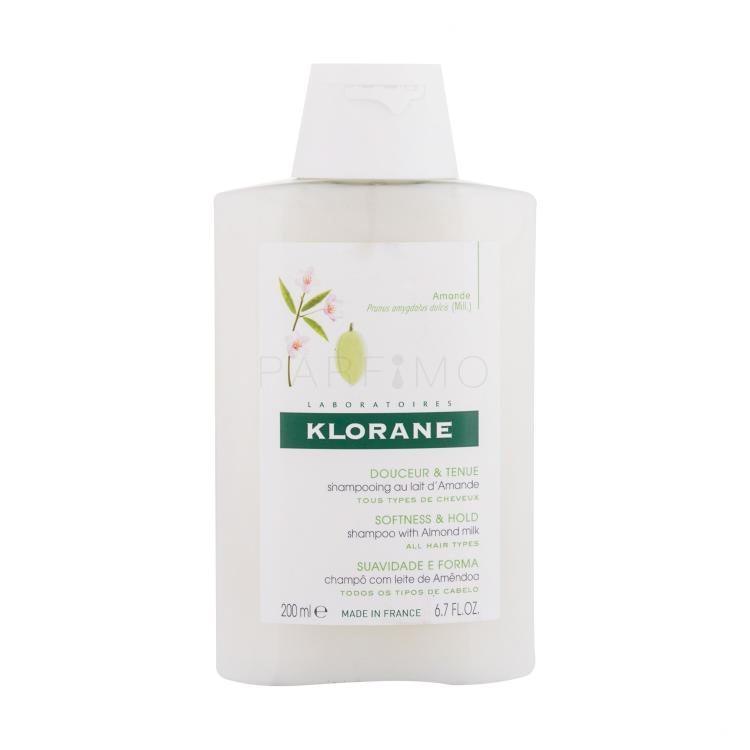 Klorane Almond Milk Softness &amp; Hold Šampon za žene 200 ml