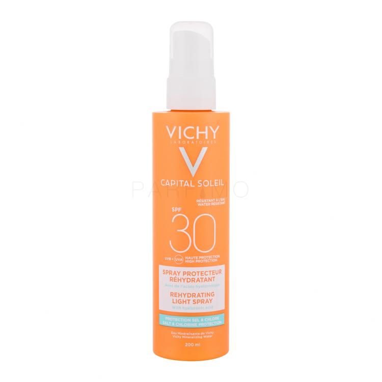 Vichy Capital Soleil Rehydrating Light Spray SPF30 Proizvod za zaštitu od sunca za tijelo za žene 200 ml