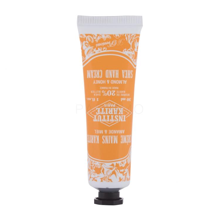Institut Karité Shea Hand Cream Almond &amp; Honey Krema za ruke za žene 30 ml
