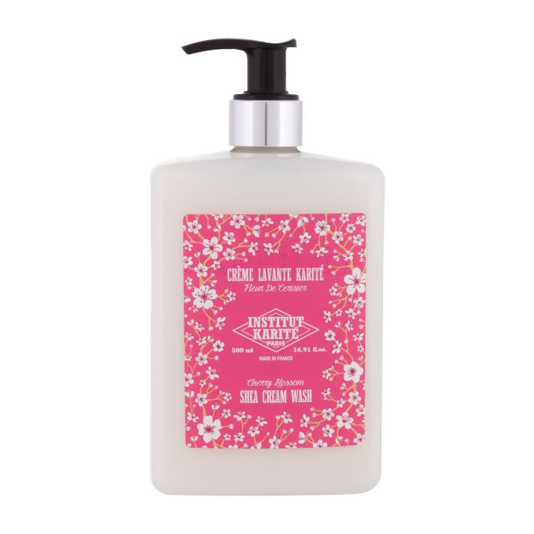 Institut Karité Shea Cream Wash Cherry Blossom Krema za tuširanje za žene 500 ml