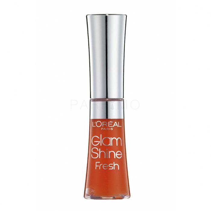 L&#039;Oréal Paris Glam Shine Fresh Sjajilo za usne za žene 6 ml Nijansa 187 Aqua Mandarin