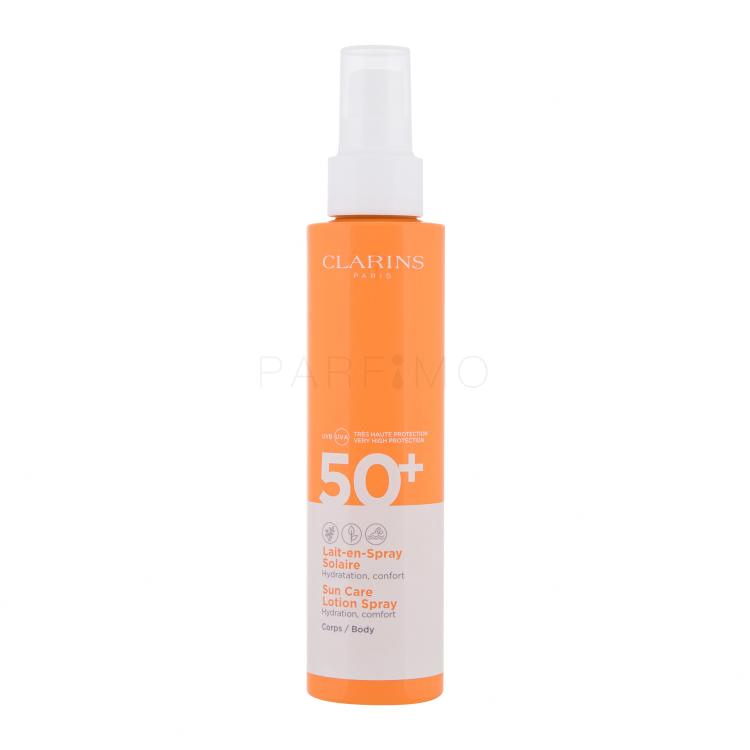 Clarins Sun Care Lotion Spray SPF50+ Proizvod za zaštitu od sunca za tijelo 150 ml