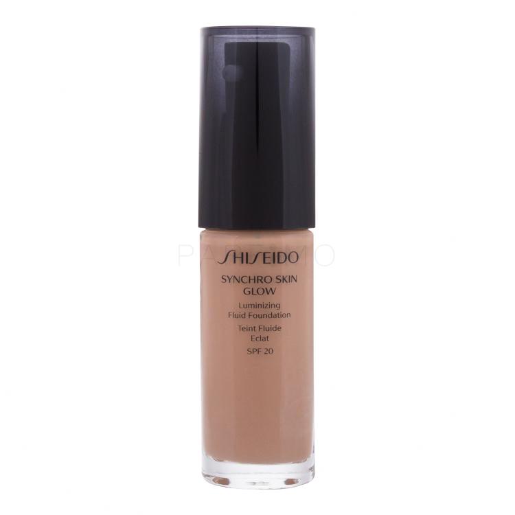 Shiseido Synchro Skin Glow SPF20 Puder za žene 30 ml Nijansa Rose 5