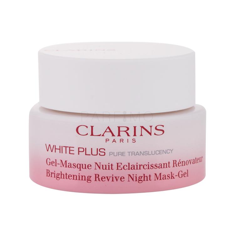 Clarins White Plus Brightening Revive Night Mask-Gel Maska za lice za žene 50 ml