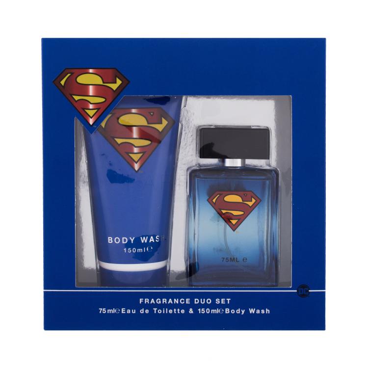 DC Comics Superman Poklon set toaletna voda 75 ml + gel za tuširanje 150 ml