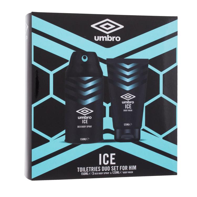 UMBRO Ice Poklon set dezodorans 150 ml + gel za tuširanje 125 ml