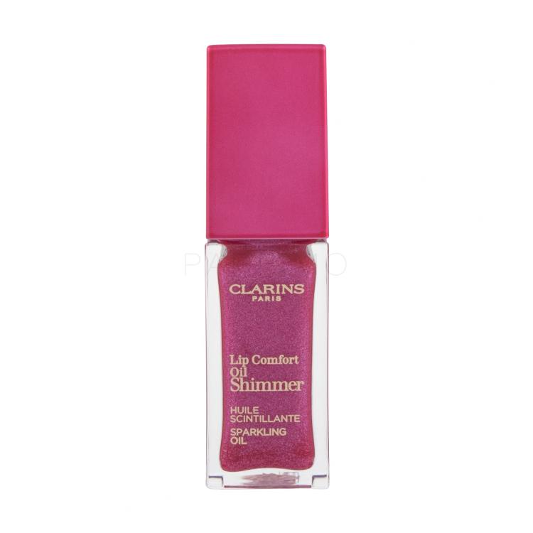 Clarins Lip Comfort Oil Shimmer Ulje za usne za žene 7 ml Nijansa 04 Pink Lady