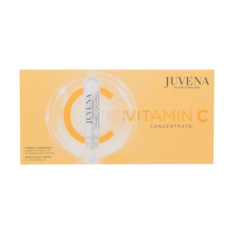 Juvena Vitamin C Concentrate Set Poklon set serum za lice Vitamin C Concentrate 0,35 g + esencija za lice Miracle Boost Essence 7 x 2,5 ml