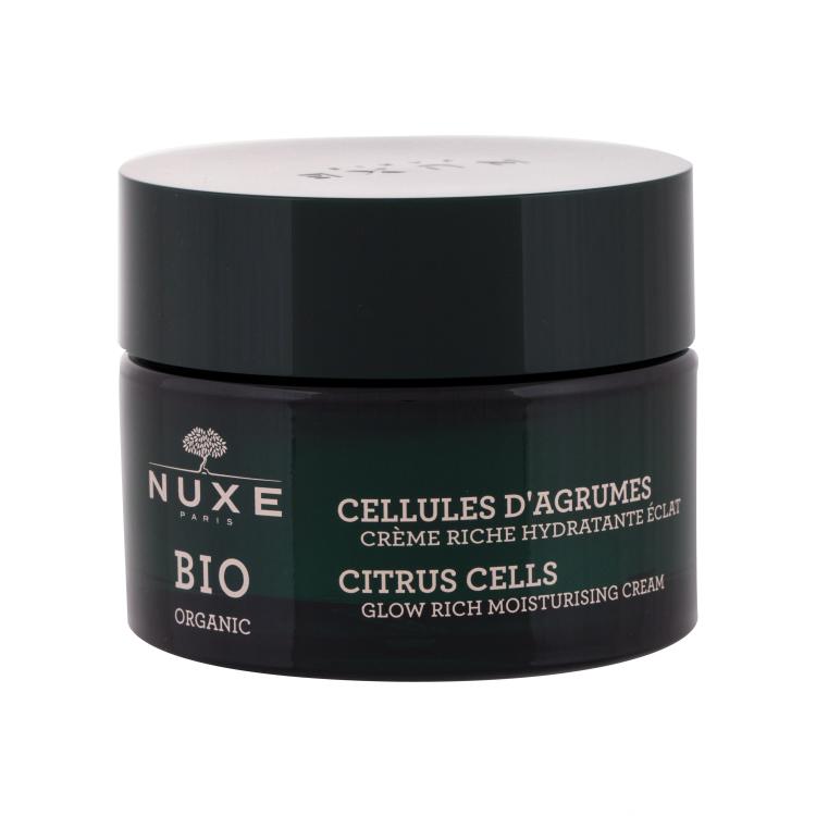 NUXE Bio Organic Citrus Cells Dnevna krema za lice za žene 50 ml