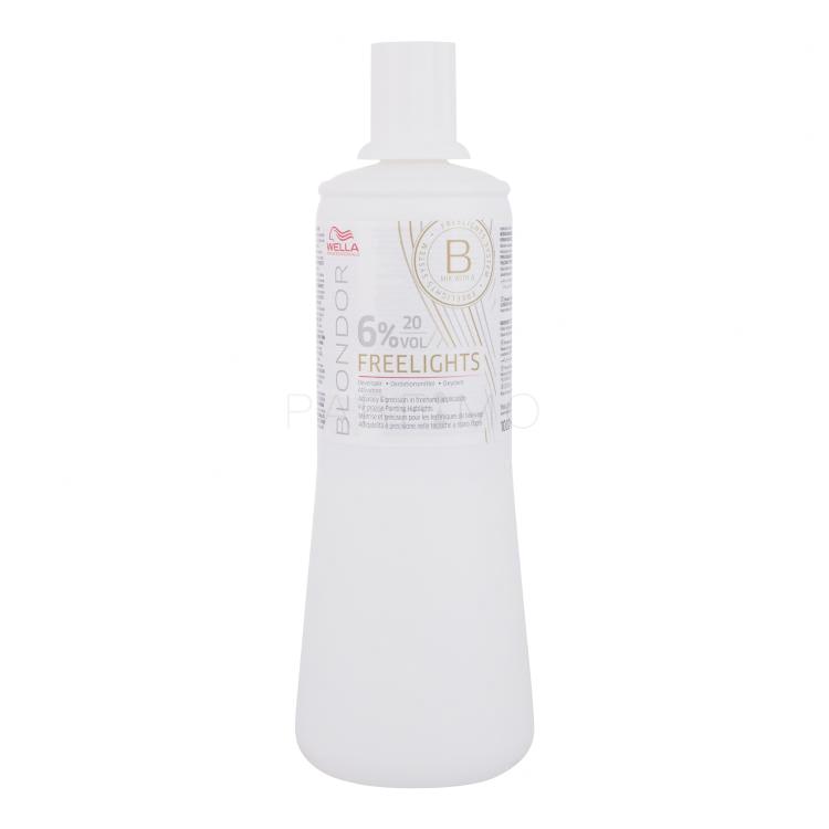 Wella Professionals Blondor Freelights 6% Developer Boja za kosu za žene 1000 ml