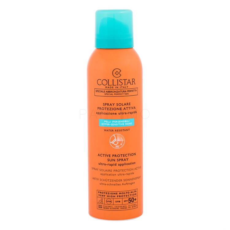 Collistar Special Perfection Active Protection Sun Spray SPF50+ Proizvod za zaštitu od sunca za tijelo 150 ml