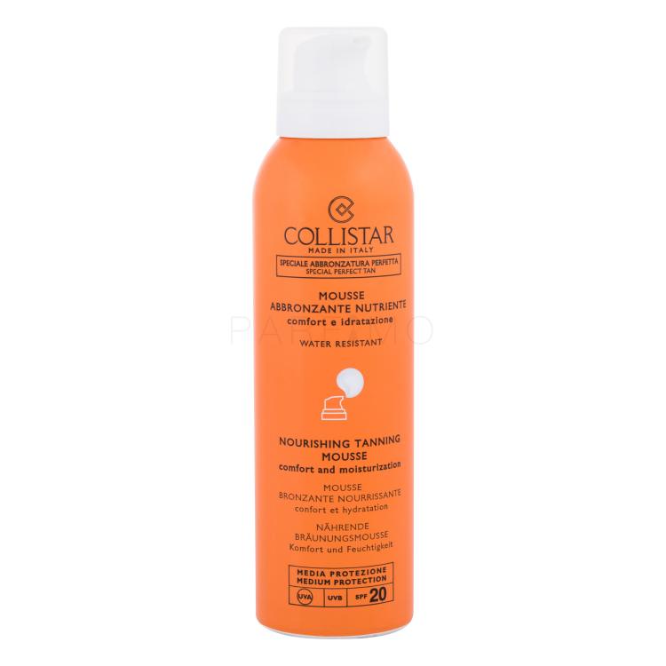 Collistar Special Perfect Tan Nourishing Tanning Mousse SPF20 Proizvod za zaštitu od sunca za tijelo za žene 200 ml
