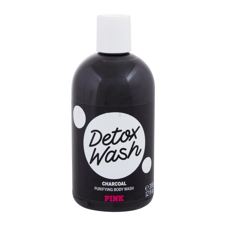 Pink Detox Wash Charcoal Body Wash Gel za tuširanje za žene 355 ml