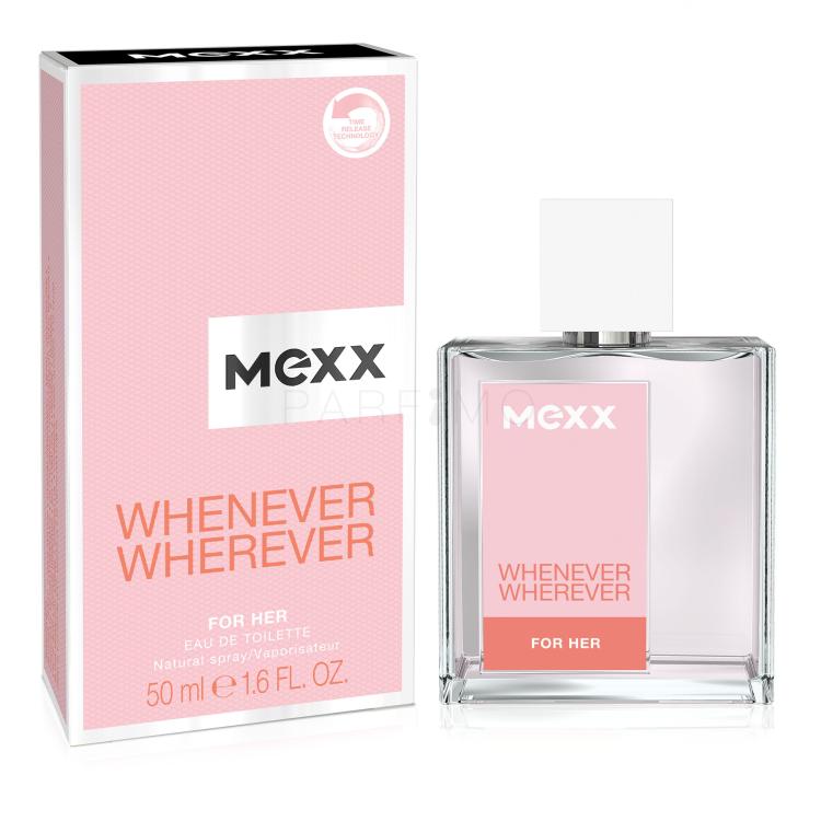 Mexx Whenever Wherever Toaletna voda za žene 50 ml