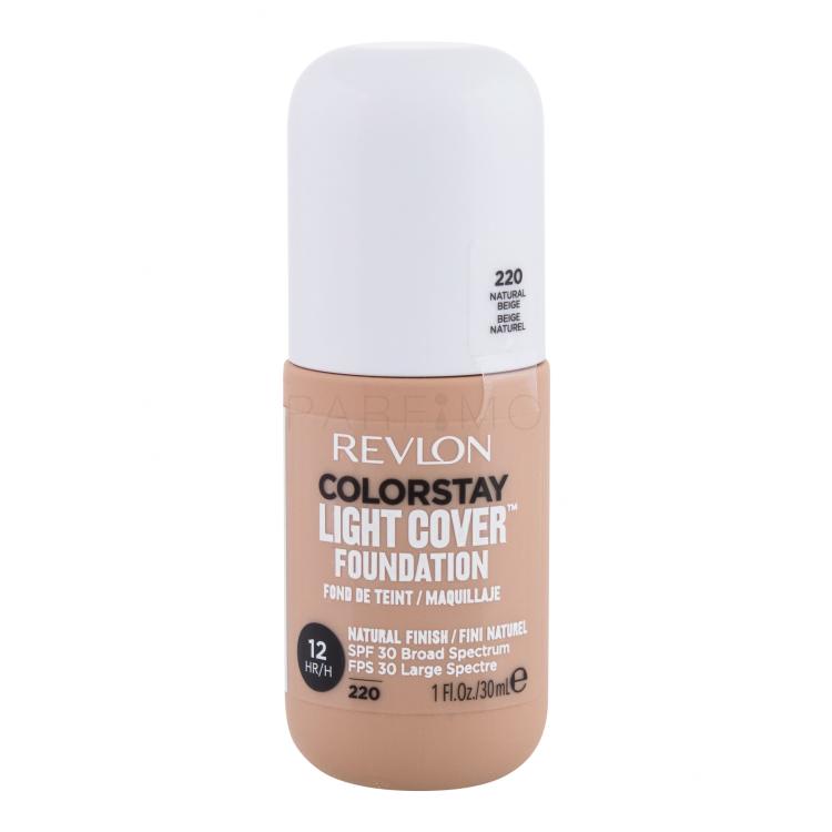 Revlon Colorstay Light Cover SPF30 Puder za žene 30 ml Nijansa 220 Natural Beige