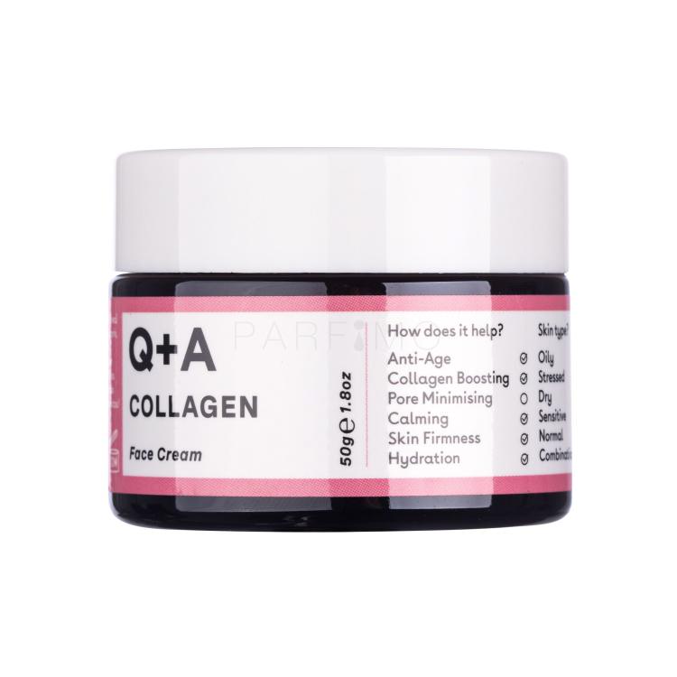 Q+A Collagen Dnevna krema za lice za žene 50 g