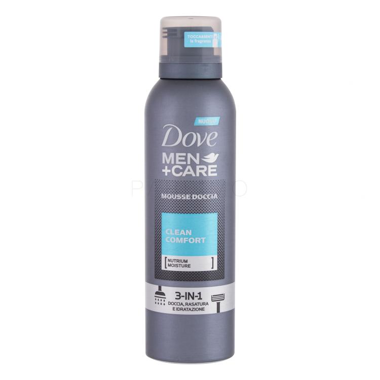 Dove Men + Care Clean Comfort Krema za tuširanje za muškarce 200 ml oštećena bočica