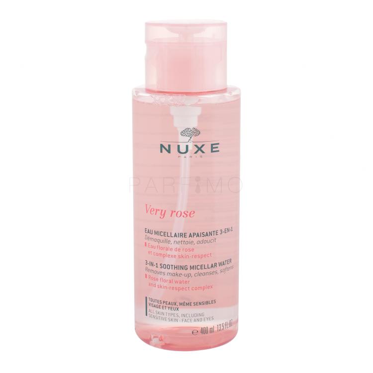 NUXE Very Rose 3-In-1 Soothing Micelarna voda za žene 400 ml
