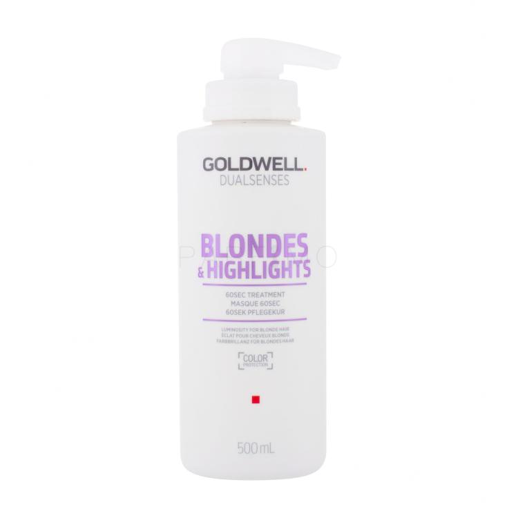 Goldwell Dualsenses Blondes &amp; Highlights 60 Sec Treatment Maska za kosu za žene 500 ml