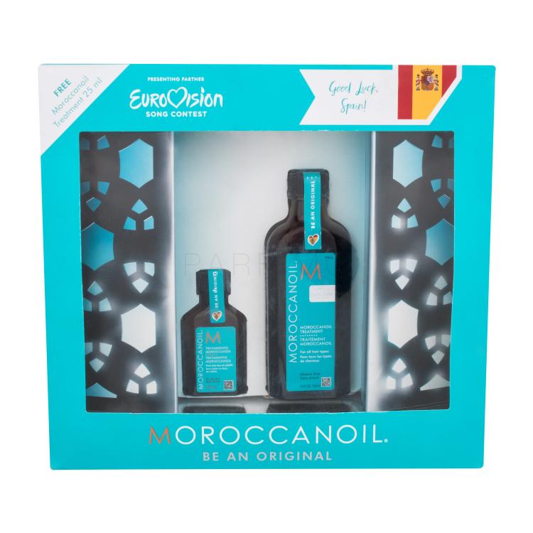 Moroccanoil Treatment Eurovision 2021 Poklon set ulje za kosu Treatment Oil 100 ml + ulje za kosu Treatment Oil 25 ml