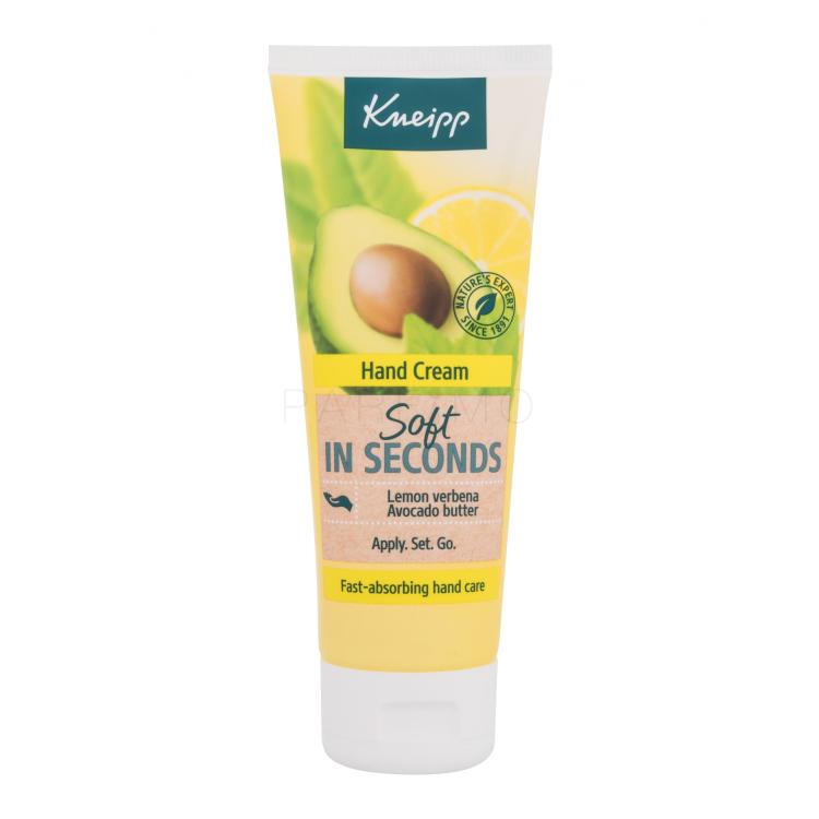 Kneipp Hand Cream Soft In Seconds Lemon Verbena &amp; Apricots Krema za ruke 75 ml