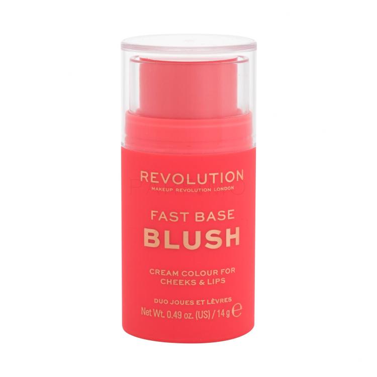 Makeup Revolution London Fast Base Blush Rumenilo za žene 14 g Nijansa Bloom