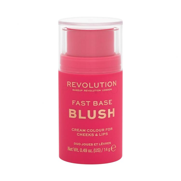 Makeup Revolution London Fast Base Blush Rumenilo za žene 14 g Nijansa Rose