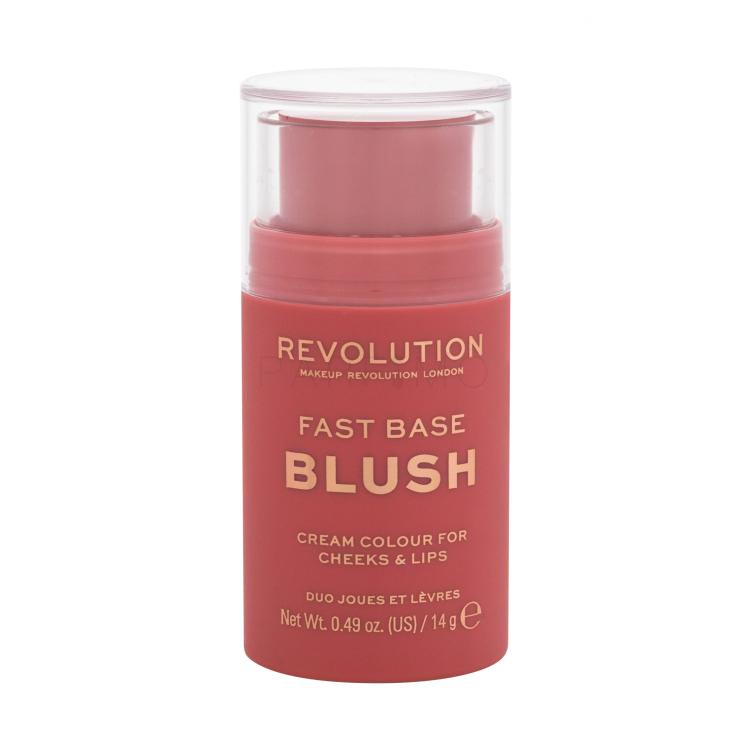 Makeup Revolution London Fast Base Blush Rumenilo za žene 14 g Nijansa Bare