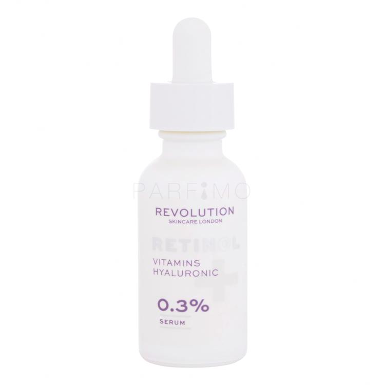 Revolution Skincare Retinol Vitamins Hyaluronic 0,3% Serum za lice za žene 30 ml