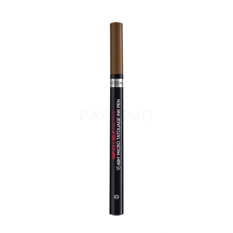 L&#039;Oréal Paris Infaillible Brows 48H Micro Tatouage Ink Pen Olovka za obrve za žene 1 g Nijansa 5.0 Light Brunette