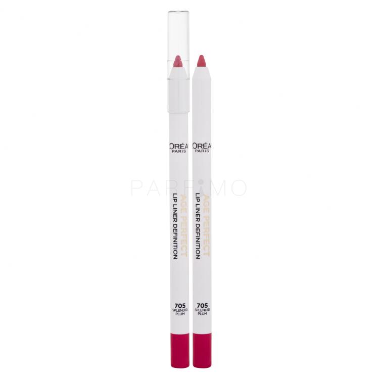 L&#039;Oréal Paris Age Perfect Lip Liner Definition Olovka za usne za žene 1,2 g Nijansa 705 Splendid Plum