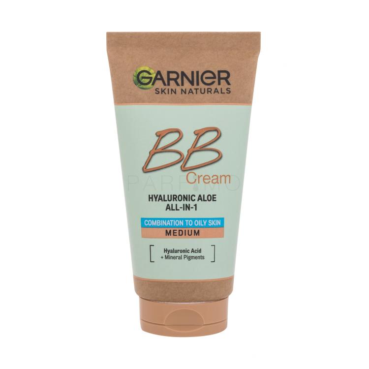 Garnier Skin Naturals BB Cream Hyaluronic Aloe All-In-1 SPF25 BB krema za žene 50 ml Nijansa Medium