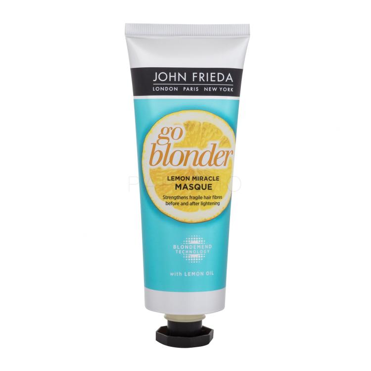 John Frieda Sheer Blonde Go Blonder Lemon Miracle Masque Maska za kosu za žene 100 ml