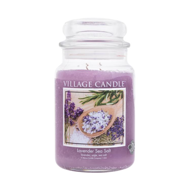 Village Candle Lavender Sea Salt Mirisna svijeća 602 g