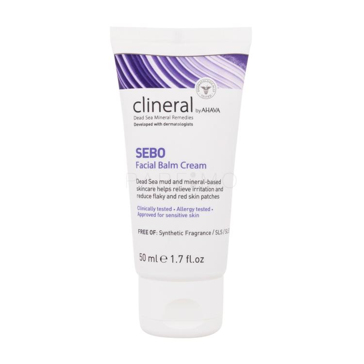 AHAVA Clineral Sebo Facial Balm Cream Dnevna krema za lice 50 ml