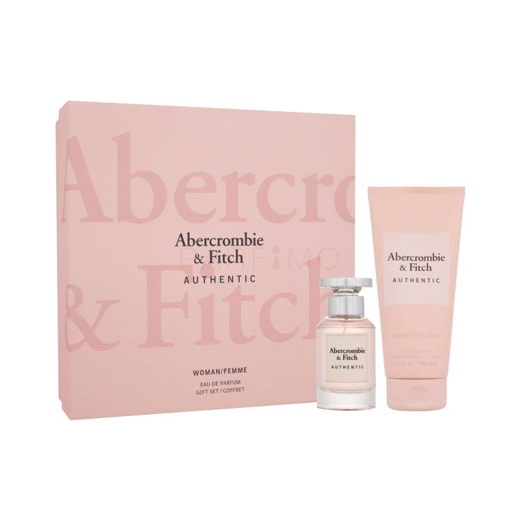 Abercrombie &amp; Fitch Authentic Poklon set parfemska voda 50 ml + losion za tijelo 200 ml