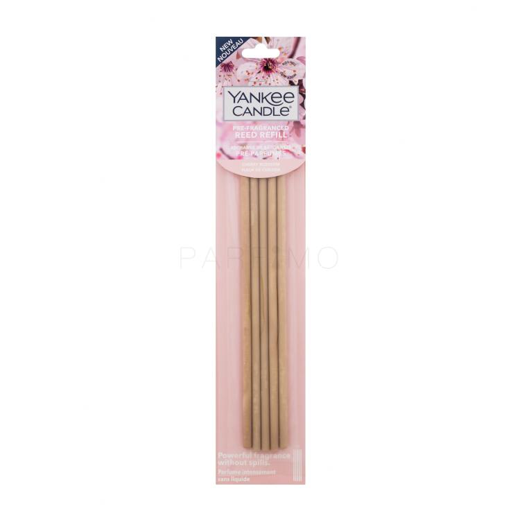 Yankee Candle Cherry Blossom Pre-Fragranced Reed Refill Miris za dom i difuzor 5 kom