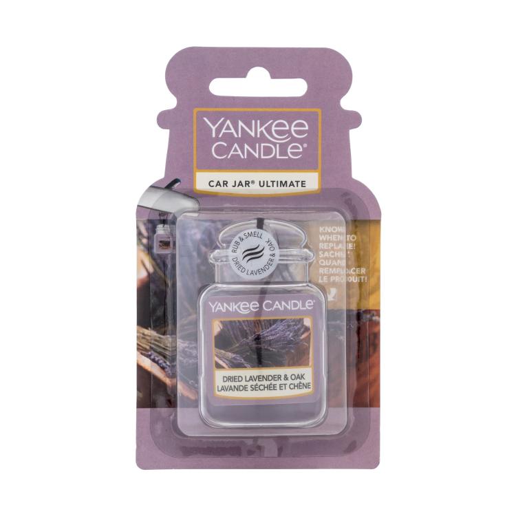 Yankee Candle Dried Lavender &amp; Oak Car Jar Miris za auto 1 kom