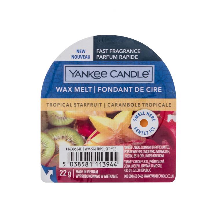 Yankee Candle Tropical Starfruit Mirisni vosak 22 g
