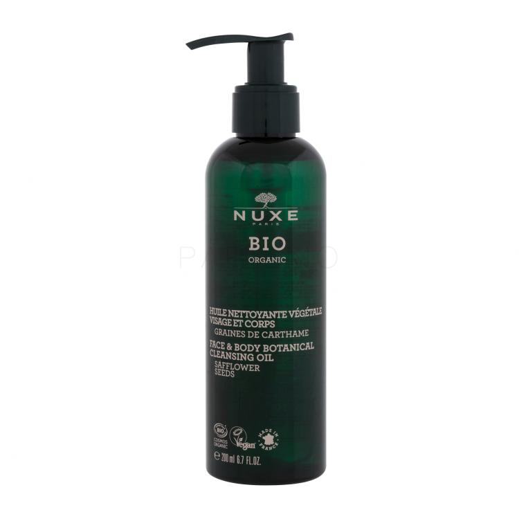 NUXE Bio Organic Botanical Cleansing Oil Face &amp; Body Uljni gel za tuširanje za žene 200 ml